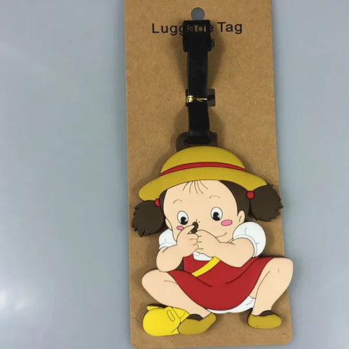 Cute Cartoon Animals Travel Accessories Luggage Tag Silica Gel Suitcase ID Addres Holder Baggage Boarding Tag Portable Label